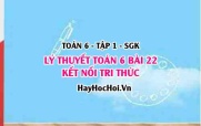 Lý Thuyết Toán 6 Bài 22: Hình có tâm đối xứng (Kết Nối Tri Thức)